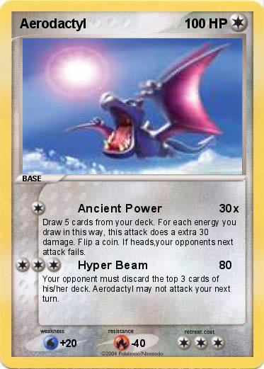 Pokemon Aerodactyl