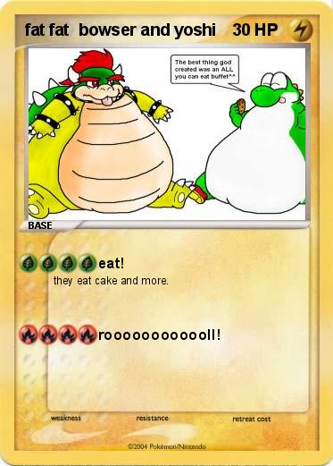 Pokemon fat fat  bowser and yoshi