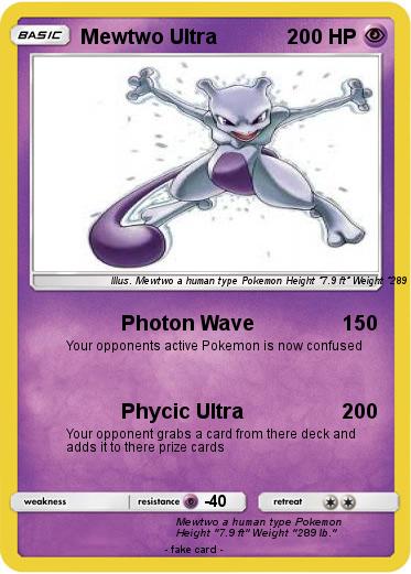 Pokemon Mewtwo Ultra