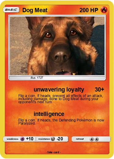 Pokemon Dog Meat
