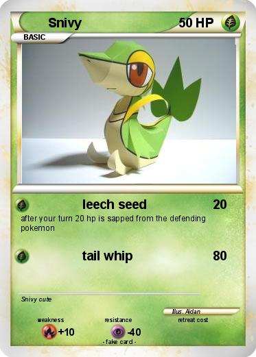 Pokemon Snivy