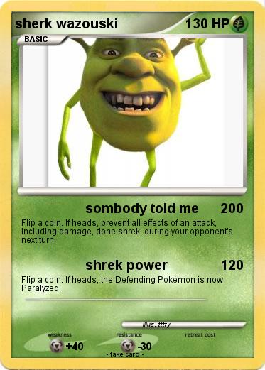 Pokemon sherk wazouski