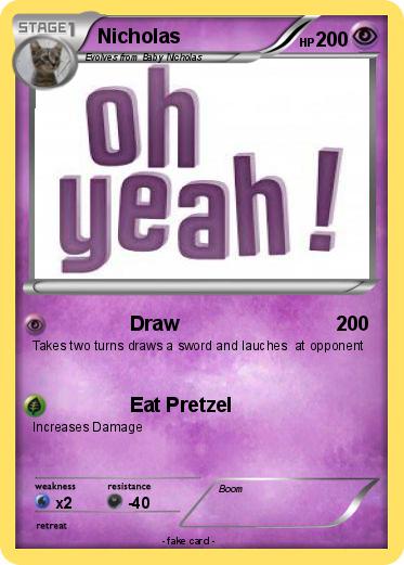 Pokemon Nicholas