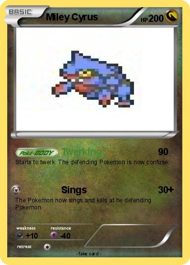 Pokemon Miley Cyrus