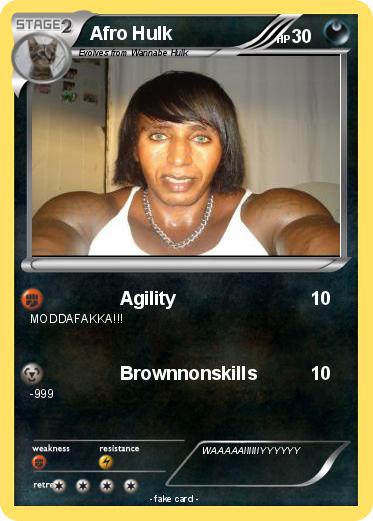 Pokemon Afro Hulk