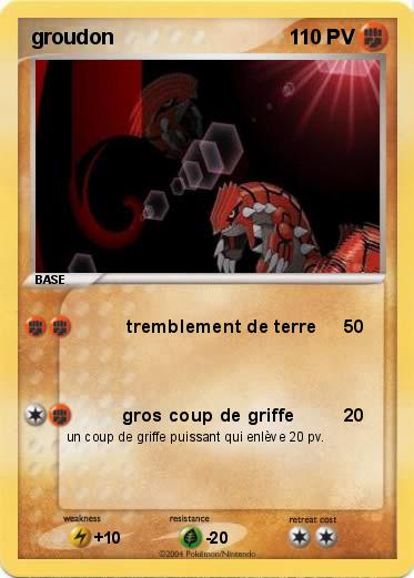 Pokemon groudon