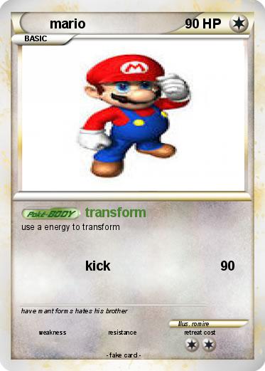 Pokemon mario