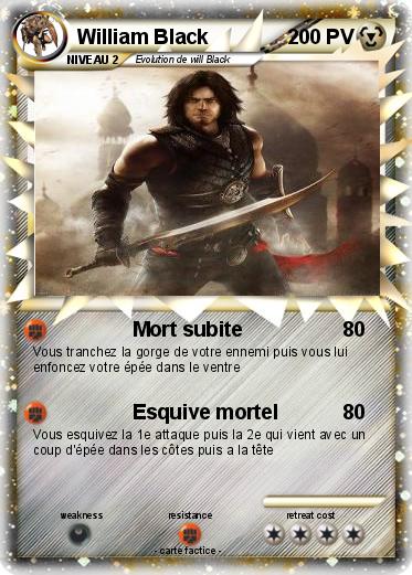 Pokemon William Black