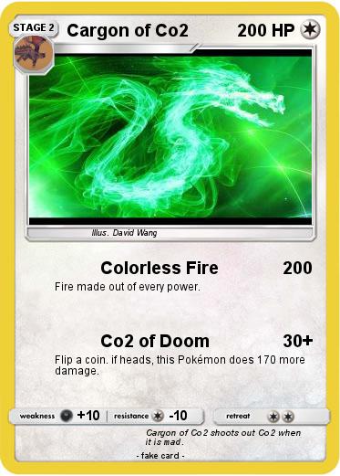 Pokemon Cargon of Co2