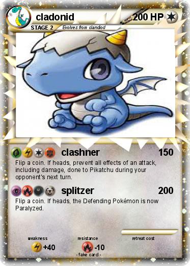 Pokemon cladonid