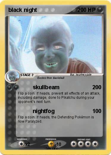 Pokemon black night