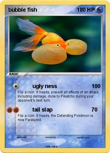 Pokemon bubble fish