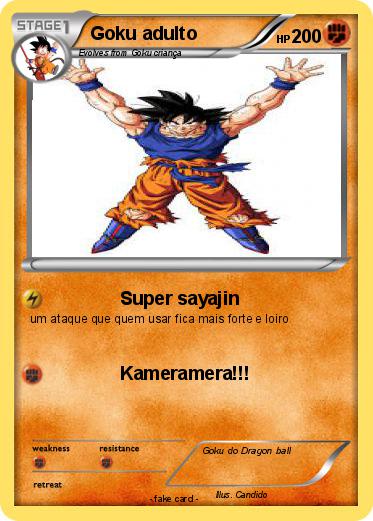 Pokemon Goku adulto