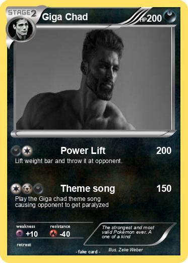Pokemon Giga Chad