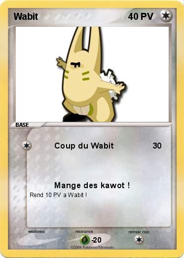 Pokemon Wabit