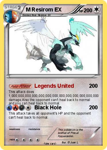 Pokemon M Resirom EX