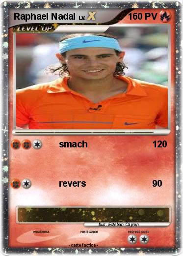 Pokemon Raphael Nadal
