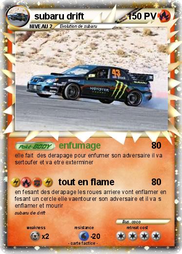 Pokemon subaru drift