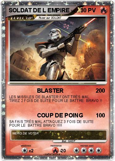 Pokemon SOLDAT DE L EMPIRE