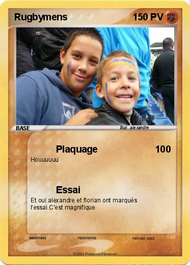 Pokemon Rugbymens
