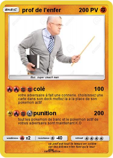 Pokemon prof de l'enfer