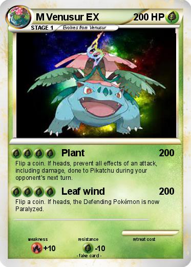 Pokemon M Venusur EX