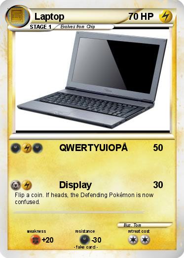 Pokemon Laptop