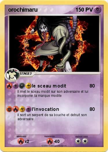 Pokemon orochimaru