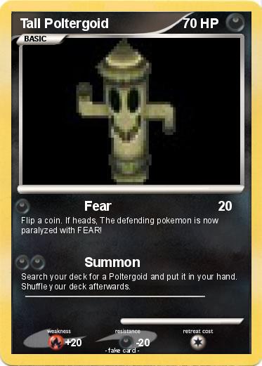 Pokemon Tall Poltergoid