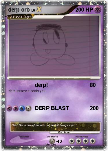 Pokemon derp orb