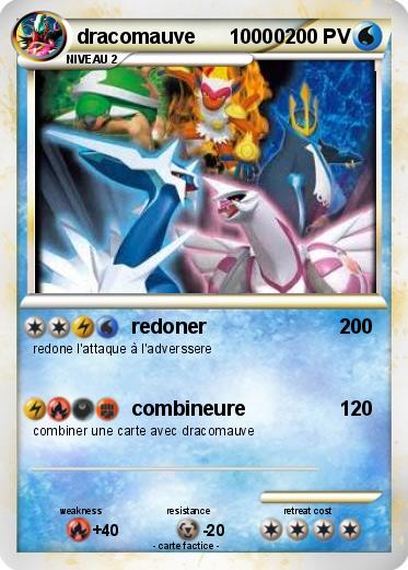 Pokemon dracomauve      10000