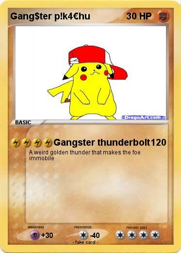 Pokemon Gang$ter p!k4€hu
