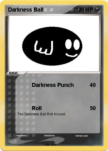 Pokemon Darkness Ball