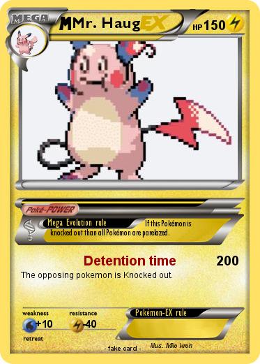 Pokemon Mr. Haug