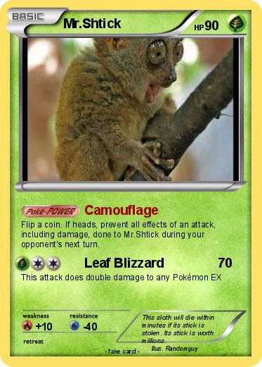 Pokemon Mr.Shtick