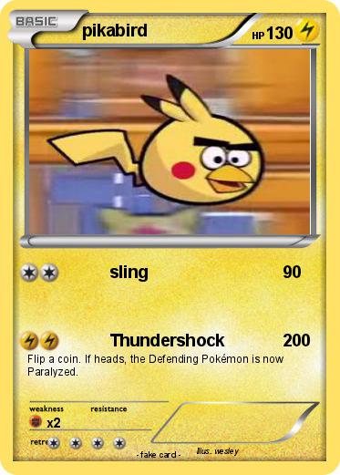 Pokemon pikabird