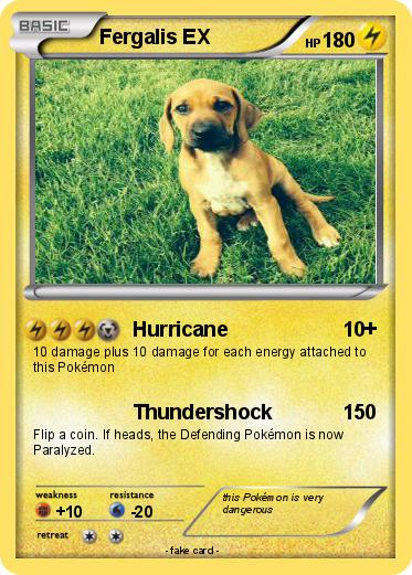 Pokemon Fergalis EX