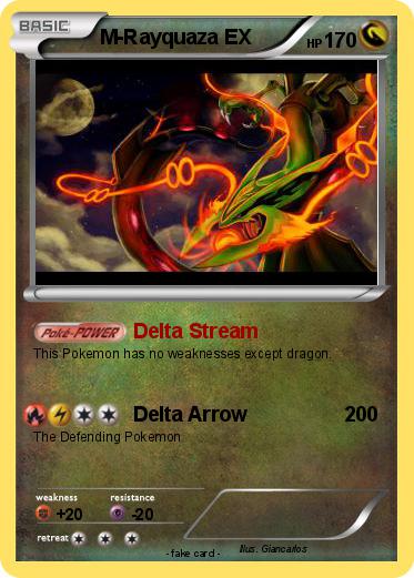 Pokemon M-Rayquaza EX