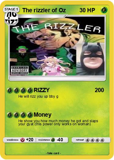 Pokemon The rizzler of Oz