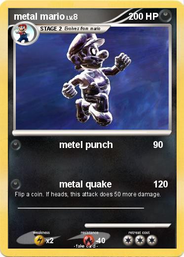 Pokemon metal mario