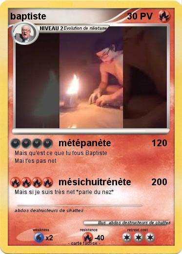 Pokemon baptiste