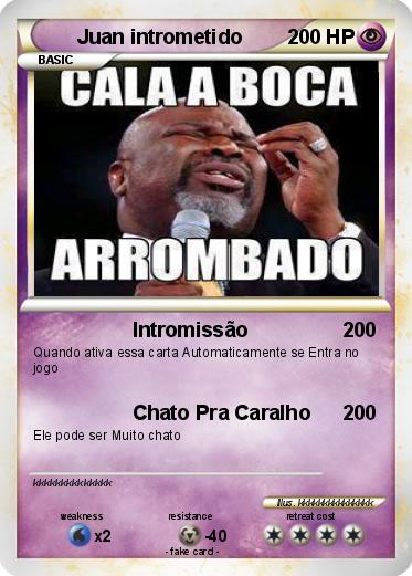 Pokemon Juan intrometido