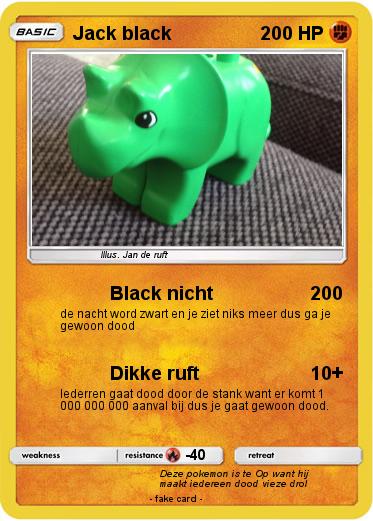 Pokemon Jack black