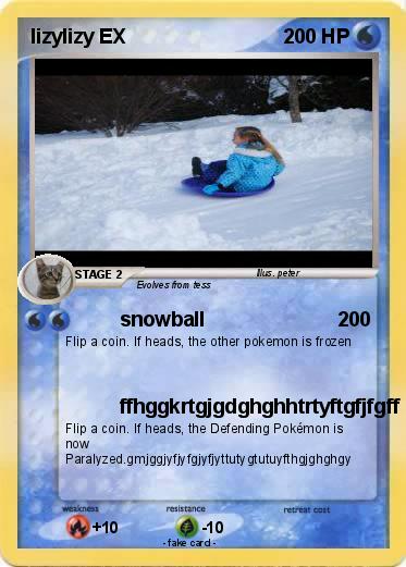 Pokemon lizylizy EX