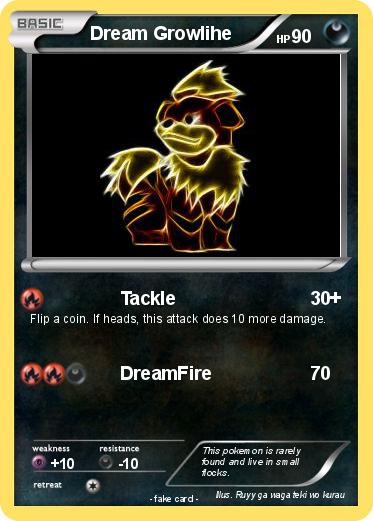Pokemon Dream Growlihe
