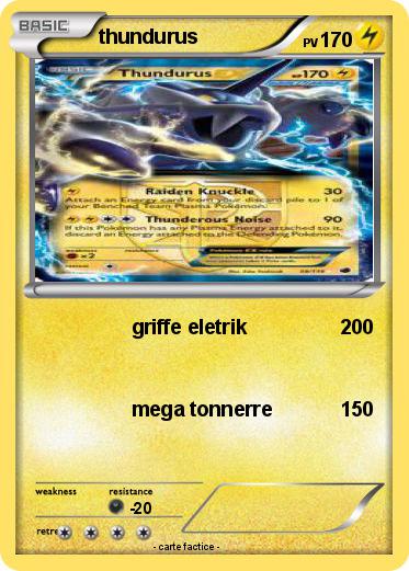 Pokemon thundurus