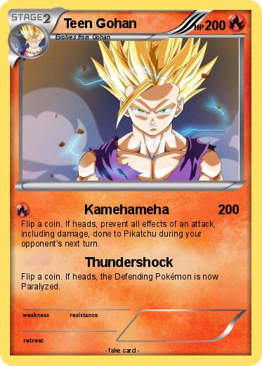 Pokemon Teen Gohan