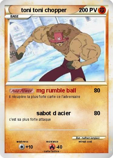 Pokemon toni toni chopper