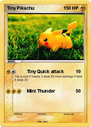 Pokemon Tiny Pikachu