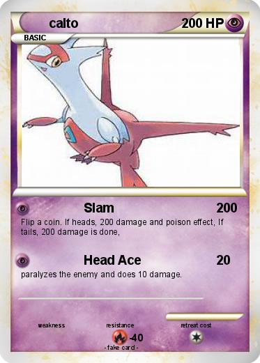 Pokemon calto
